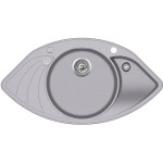 Кухонна мийка AQUASANITA PAPILON SCP151 AW-202 Alumetalic