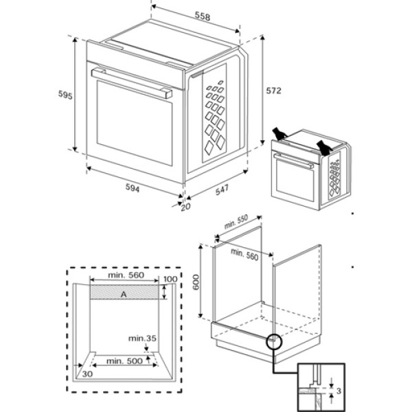 Духова шафа BEKO BBIM14300WMS