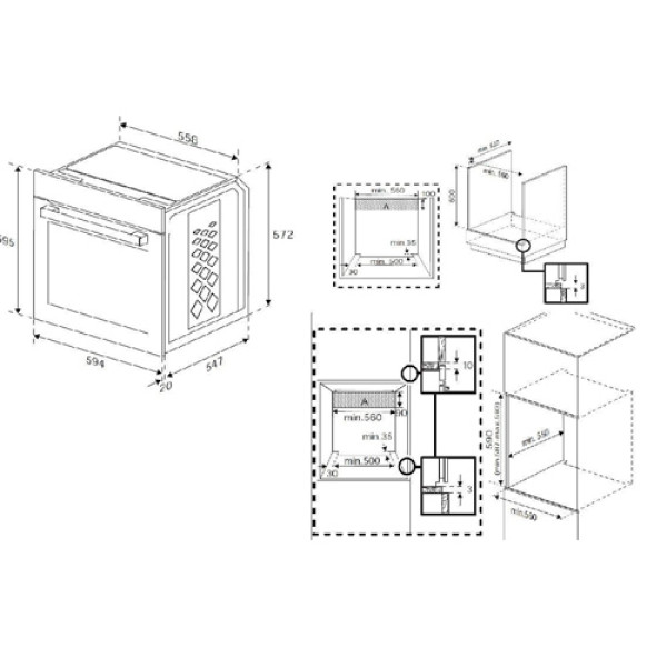 Духова шафа BEKO BBIMM18500BCSWE