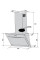 Витяжка VENTOLUХ FIORE 60 WH (750) PB