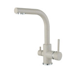 Кухонний змішувач AQUASANITA Akvaduo 2663-110 beige 