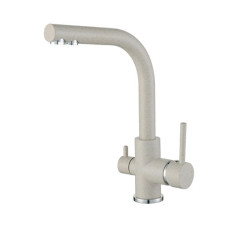 Кухонний змішувач AQUASANITA Akvaduo 2663-110 beige 