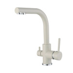 Кухонний змішувач AQUASANITA Akvaduo 2663-111 silica