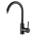 Кухонний змішувач AQUASANITA Sabia 5523-601 Black Metallic