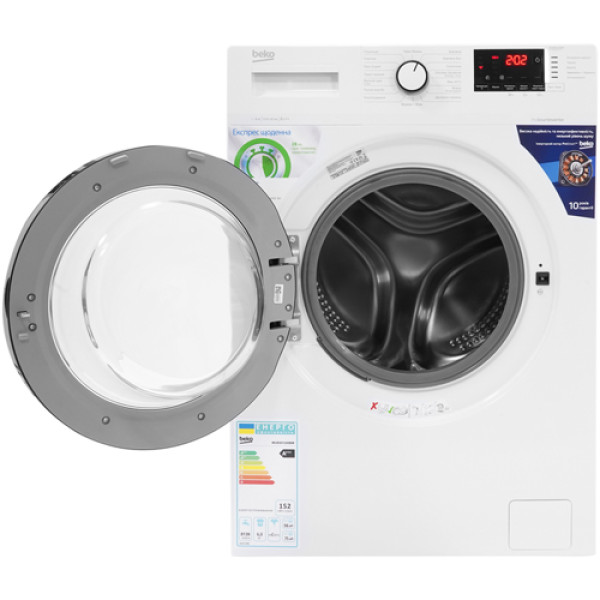 Пральна машина BEKO WUE6512IXBW