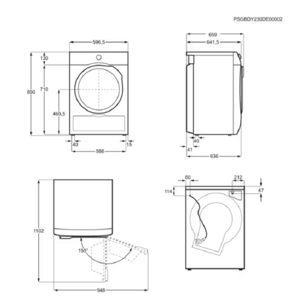 Сушильна машина ELECTROLUX EW7D394UU