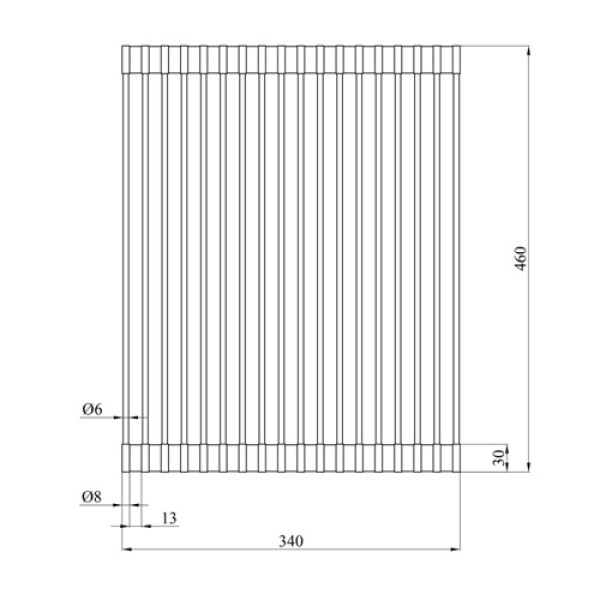 Сушарка для посуду Kroner KRP Matte-SCH4333-2