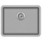 Кухонна мийка AQUASANITA ARCA SQA 102W-220 Argent