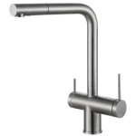 Кухонний змішувач FABIANO FKM 3114 SS Inox