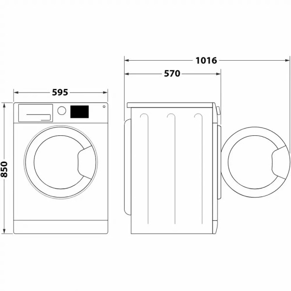 Пральна машина WHIRLPOOL FFWD8649BV UA