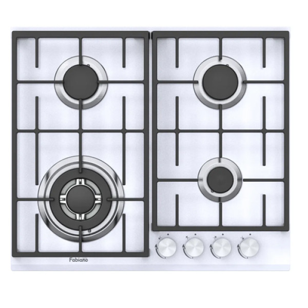 Варильна поверхня FABIANO FHG 8244 VGHT White Glass