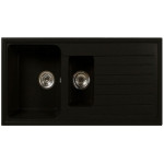 Кухонна мийка BRENOR NAPOLI 15 black metalic (08m)