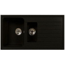 Кухонна мийка BRENOR NAPOLI 15 black metalic (08m)