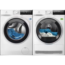 Комплект пральна та сушильна машина ELECTROLUX EW6F3414UU+EW7D394UU