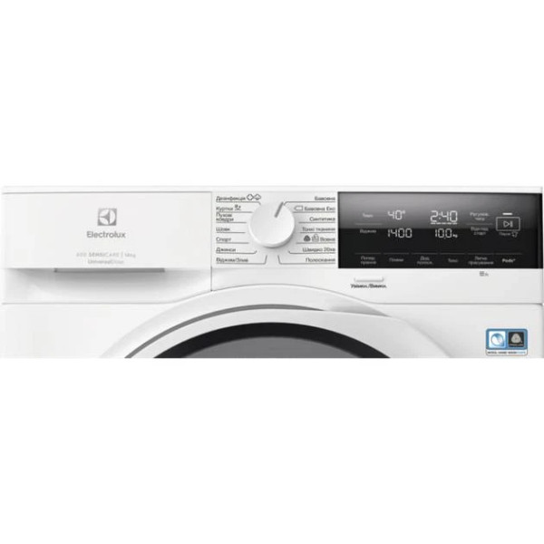 Комплект пральна та сушильна машина ELECTROLUX EW6F3414UU+EW7D394UU