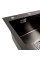 Кухонна мийка PLATINUM 78*50С L PVD Black Handmade (поглиблена полиця)
