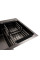 Кухонна мийка PLATINUM 78*50С L PVD Black Handmade (поглиблена полиця)