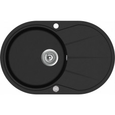 Кухонна мийка AQUASANITA CLARUS SR 101AW-601 Black metallic