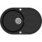 Кухонна мийка AQUASANITA CLARUS SR 101AW-601 Black metallic
