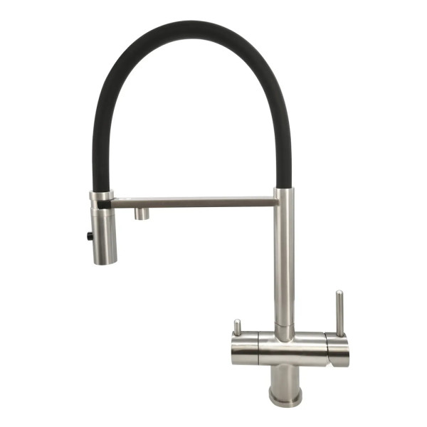 Кухонний змішувач FABIANO FKM 3130 Inox Black