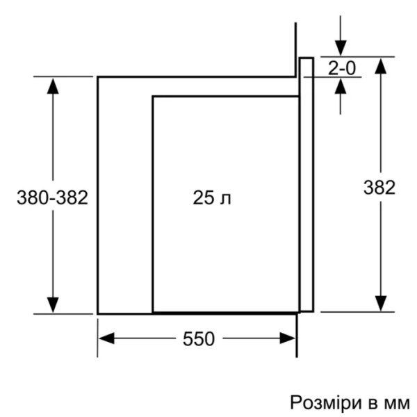 Мікрохвильова піч BOSCH BEL554MW2