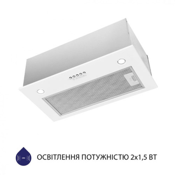 Витяжка MINOLA HBI 5327 WH 800 LED