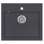 Кухонна мийка AQUASANITA QUADRO SQQ 100W-222 Graphite