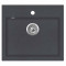 Кухонна мийка AQUASANITA QUADRO SQQ 100W-222 Graphite