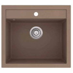 Кухонна мийка AQUASANITA QUADRO SQQ 100W-114 Mocha
