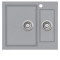 Кухонна мийка AQUASANITA TESA SQT150W-221 Light grey