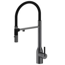 Кухонний змішувач FABIANO FKM 3129 Black Steel