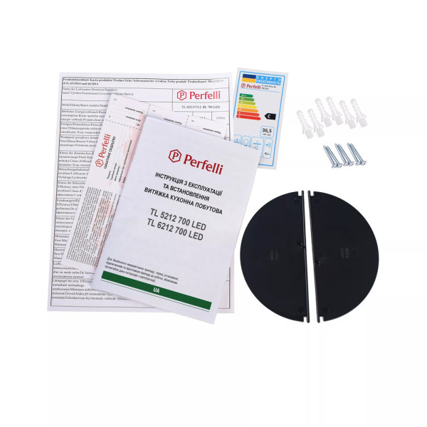 Витяжка PERFELLI TL 6212 Full BL 700 LED