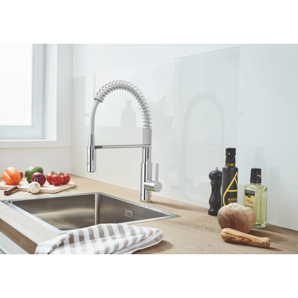 Кухонна мийка GROHE 550*450 1 чаша, матова 31726SD0