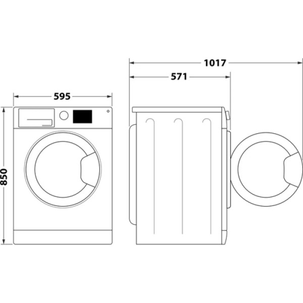 Пральна машина WHIRLPOOL FFL 6238 BP L