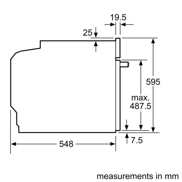 Духова шафа BOSCH HUA736EV0T