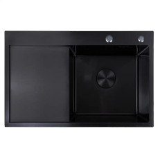Кухонна мийка VENTOLUX HMKS RW 7850 PVD BK 3.0/.08