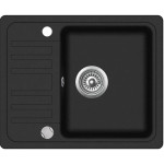 Кухонна мийка AQUASANITA NOTA SQ 102AW-601 Black metallic