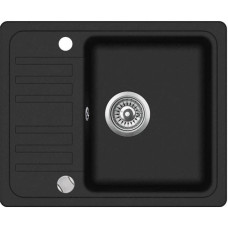 Кухонна мийка AQUASANITA NOTA SQ 102AW-601 Black metallic