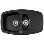 Кухонна мийка BRENOR VIRGO black metalik (08M)