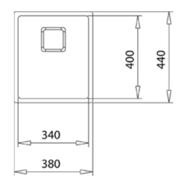Кухонна мийка TEKA FLEXLINEA RS15 34.40