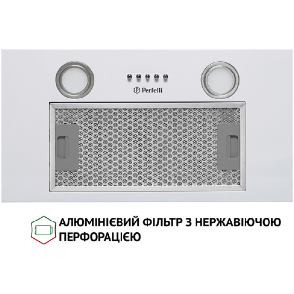 Витяжка PERFELLI BI 5652 WH 1000 LED