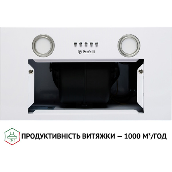 Витяжка PERFELLI BI 5652 WH 1000 LED