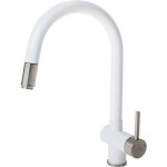 Кухонний змішувач FABIANO FKM 47P SS Alpine White
