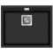 Кухонна мийка AQUASANITA DELICIA SQD 100W-601 Black metalic