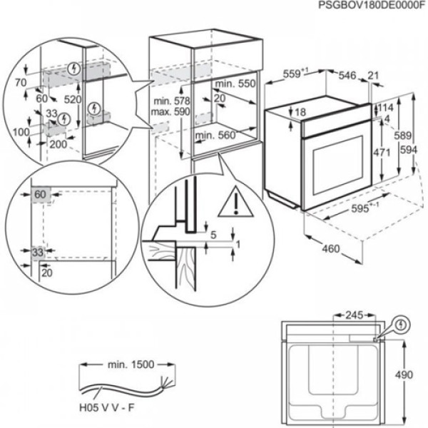 Духова шафа ELECTROLUX KODEC70X