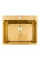 Кухонна мийка VALESO 60*50 PVD Gold Handmade (сифон круглий,3,0/0,8)