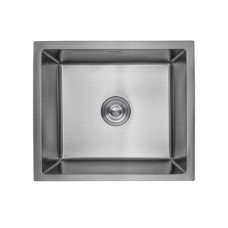 Кухонна мийка KRONER KRP PVD Schwarze - 4843HM (3.0/1.0мм)